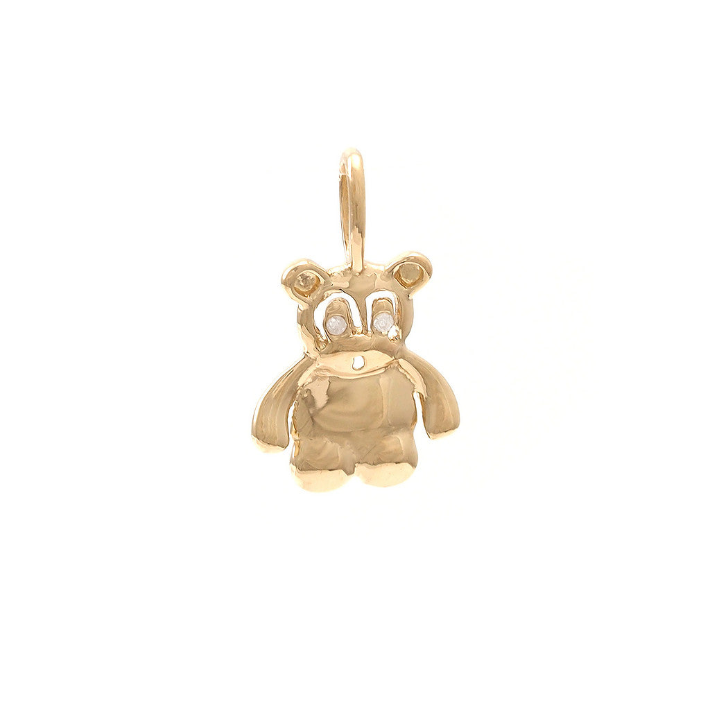 Baby 14 KT Gold Diamond Bear