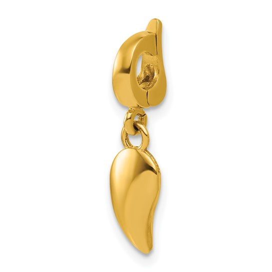 14KT Tear Drop pendant