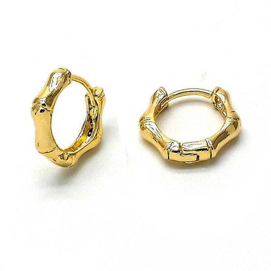 Gold Filled Bamboo Hoop