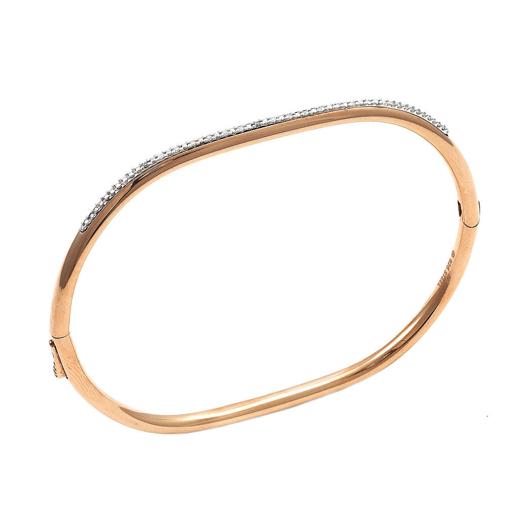 Teen Diamond Stacking Bangle