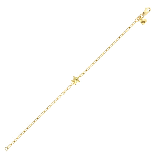 14 KT Children's Bracelet with Star