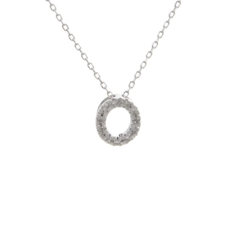 14 KT Letter Necklace Diamond A-Z