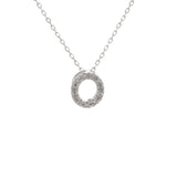 14 KT Diamond Letter Necklace