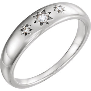 Starburst Trio Ring
