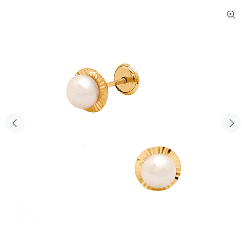 Silicone Earring Backs Clutches 14k Yellow Gold Inserts Screw back or