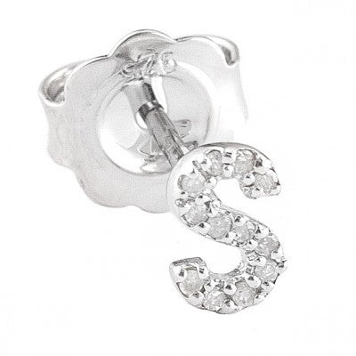 Sterling Teen Diamond Mini Earrings