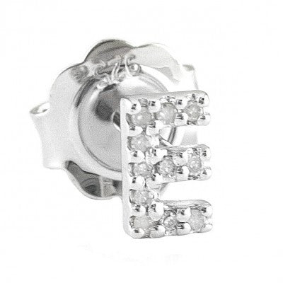 Sterling Teen Diamond Mini Earrings