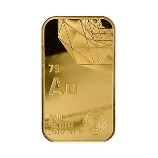 1 oz gold bullion bar