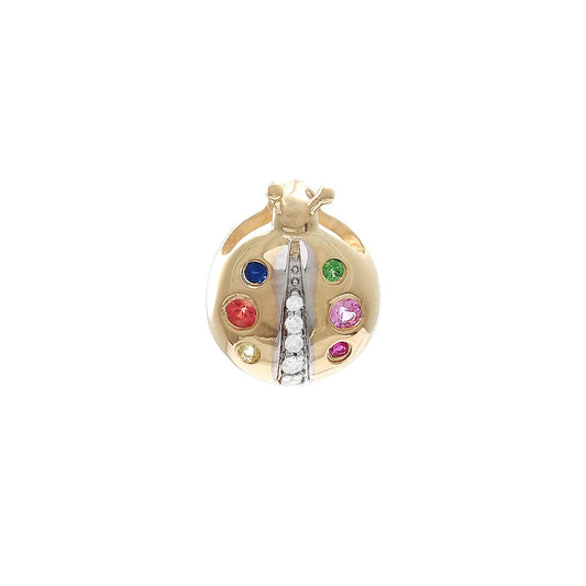 14 KT Ladybug Pendant