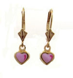 Gold plated Children's dangle earrings
