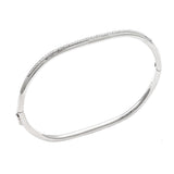 Modern Bangle with diamonds