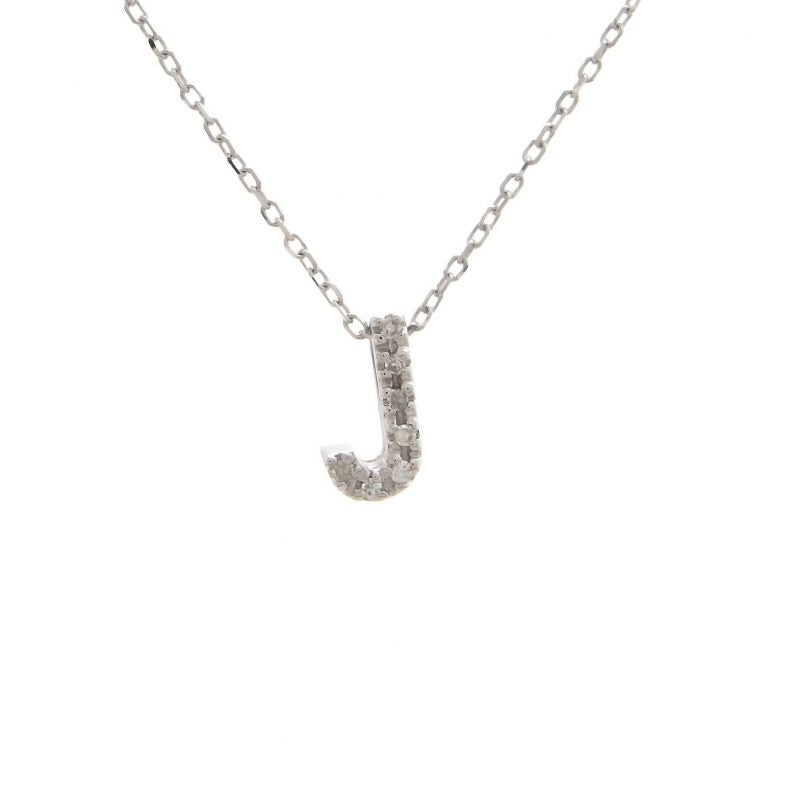 14 KT Letter Necklace Diamond A-Z