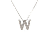 14 KT Diamond Letter Necklace