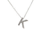 14 KT Diamond Letter Necklace