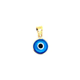 14 KT Safety Pin with eye charm