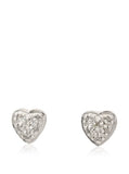 14 KT Children's Pave diamond studs