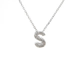 14 KT Diamond Letter Necklace