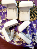 14 KT Diamond Huggie Collection