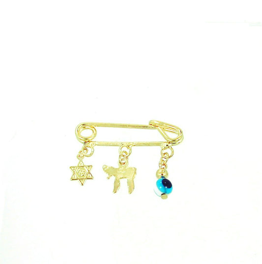 GF Diaper Pin Hebrew