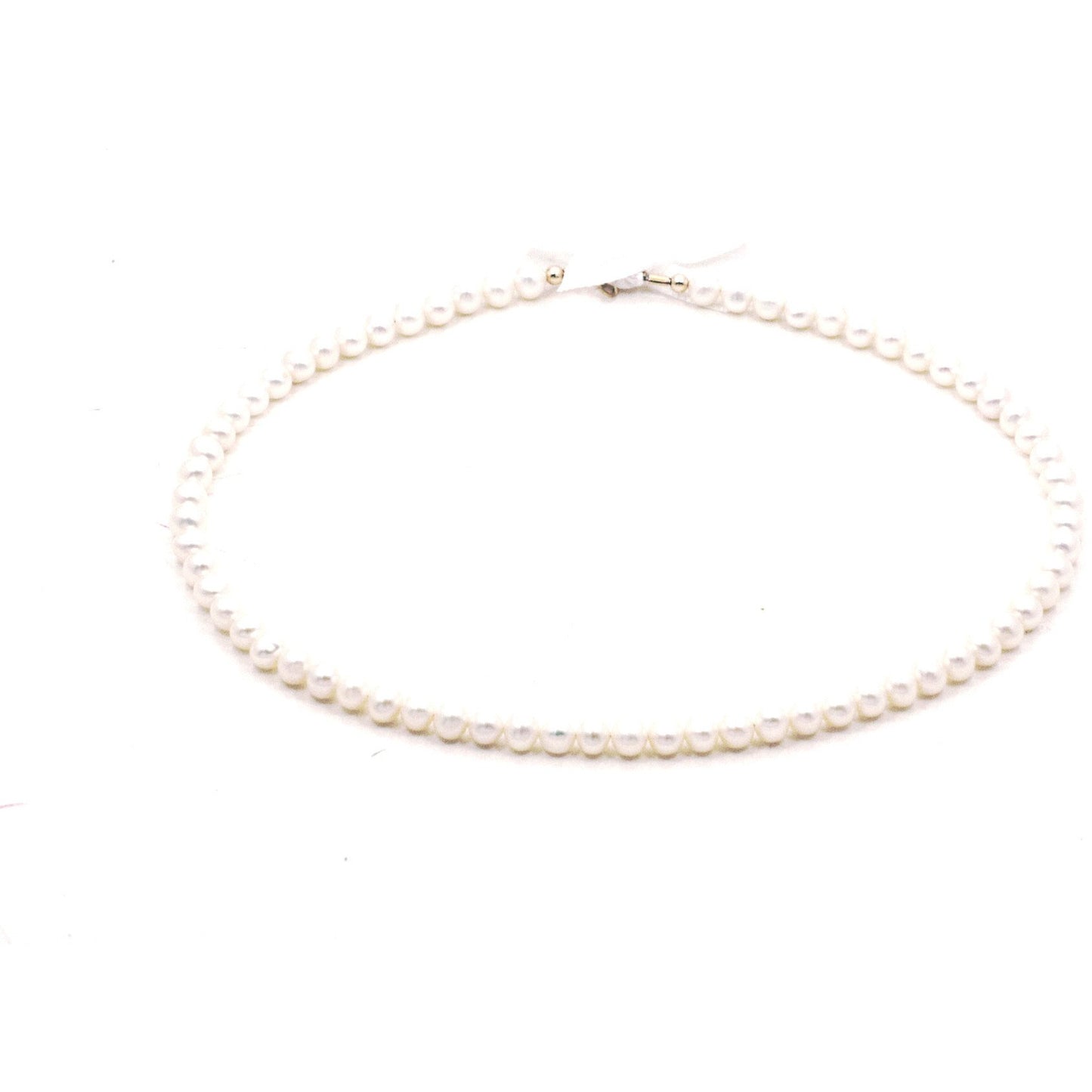Girl's Deluxe 14 KT Lobster clasp Cultured Freshwater Pearl Necklace