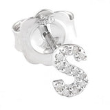 Sterling Teen Diamond Mini Earrings