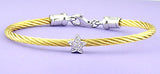 Diamond Star symbol children's bangle