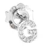 Sterling Teen Diamond Mini Earrings