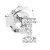 Sterling Teen Diamond Mini Earrings