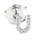 Sterling Teen Diamond Mini Earrings