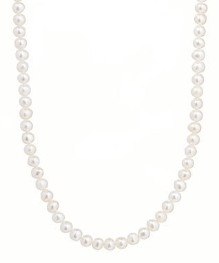 Sterling Silver Child's pearl necklace