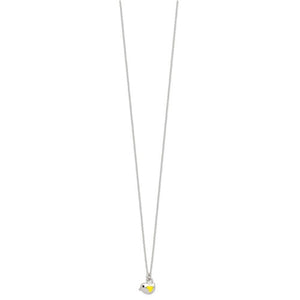 Yellow Bird Necklace and Earrings Set